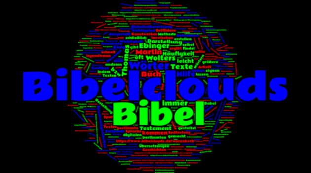 Arbeit mit Bibelclouds im Unterricht